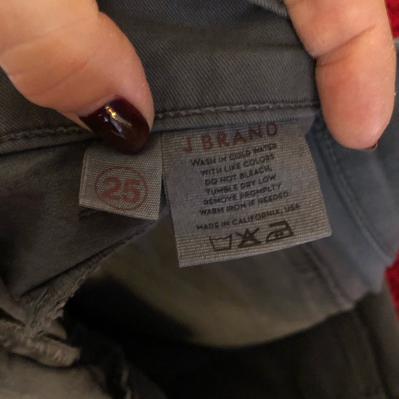JBrand Agnes skinny jeans. Size 25. Color Vin Black (Grey). - Picture 7 of 7